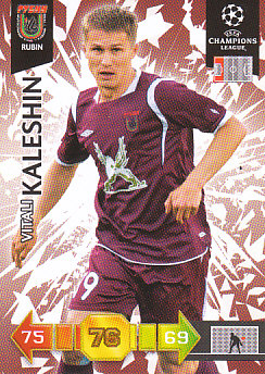 Vitali Kaleshin Rubin Kazan 2010/11 Panini Adrenalyn XL CL #272